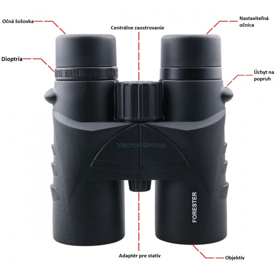Vector ďalekohľad Forester 10x42