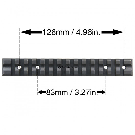 Vector Tikka T3 Picatinny lišta