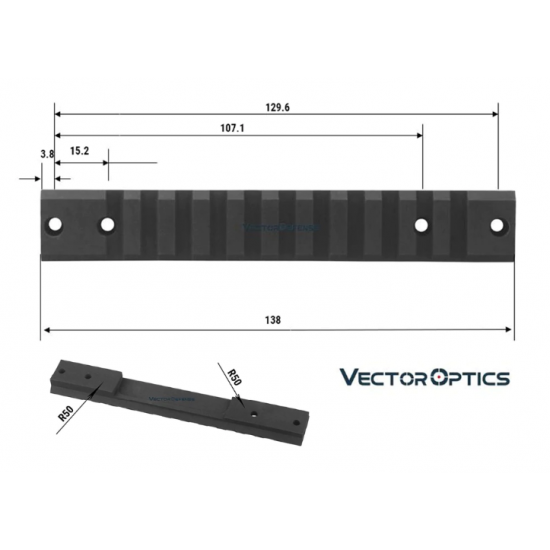 Vector Remington 20MOA SA weaver