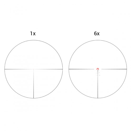 Puškohľad Vector Optics Continental 1-6x28 FFP