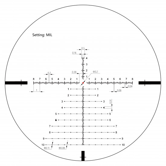 Puškohľad Vector Optics Continental 3-18x50 FFP