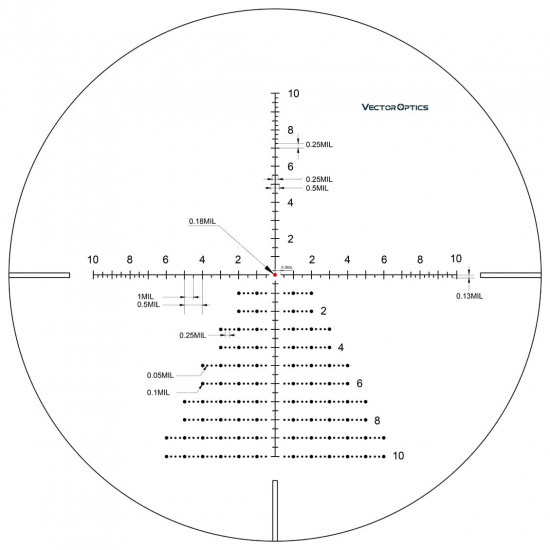 Puškohľad Vector Optics Continental 3-18x50 Tac