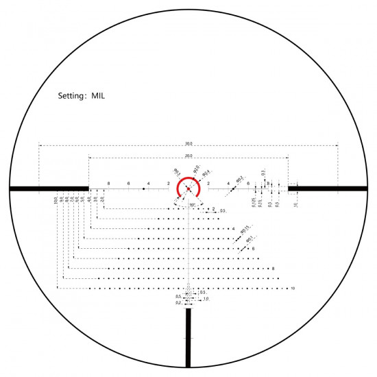 Puškohľad Vector Optics Constantine 1-8x24