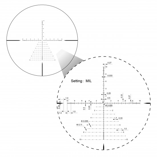 Puškohľad Vector Optics Taurus 4-32x56 ED FFP