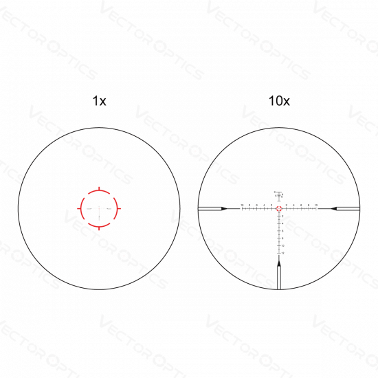 Puškohľad Vector Optics Continental 1-10x28 VET-RAR FFP 