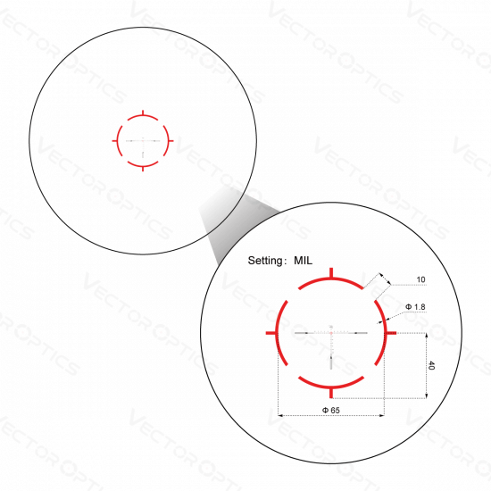 Puškohľad Vector Optics Continental 1-10x28 VET-RAR FFP 