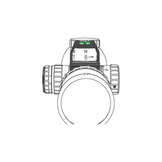 Vector X-ACCU sklopná vodováha 30mm