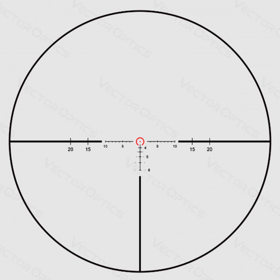 Puškohľad Vector continental x6 1-6x24 LPVO tactical