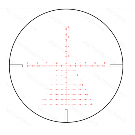 Puškohľad Vector continental x8 3-24×56 ED tactical