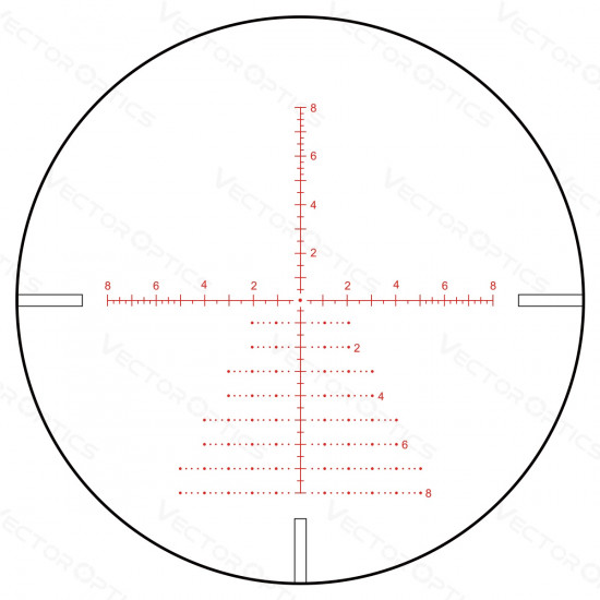 Puškohľad Vector continental 8x 4-32×56 ED tactical